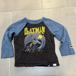 GAP Batman Longsleeve Tshirt Toddler size 18-24 months